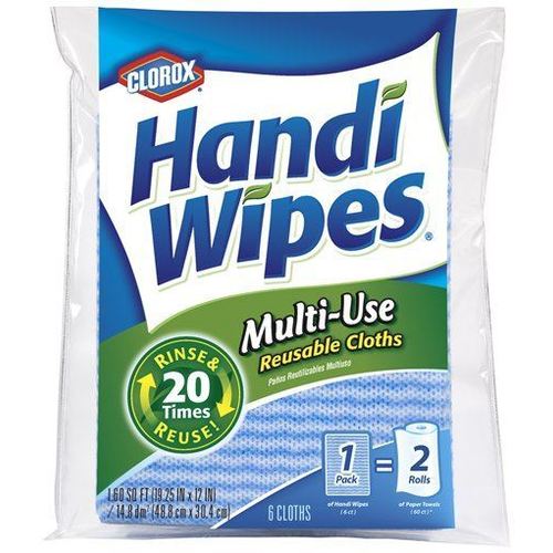 HANDI-WIPES 78436 Handi Wipes Multi-Use Cleaning Cloth (6-Count) Blue